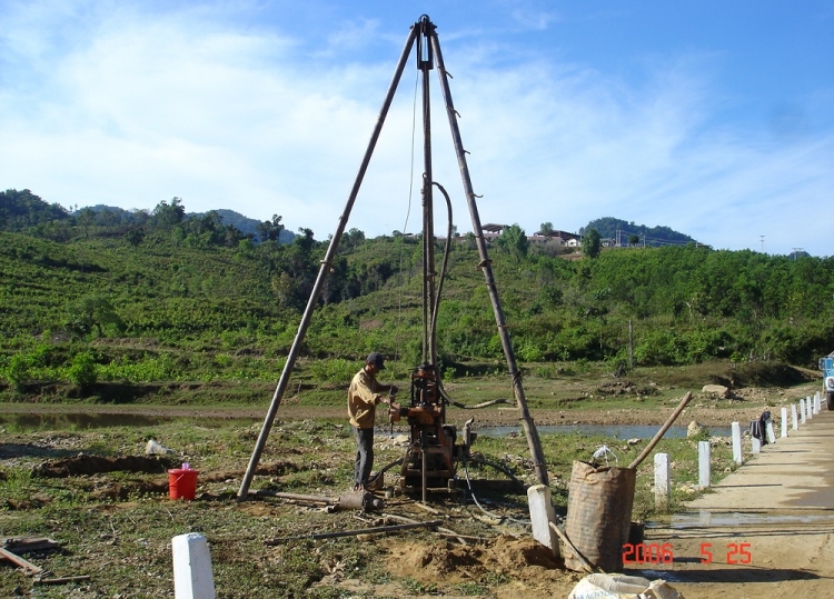 Khoan Khảo Sát Địa Chất: Cầu Bồng Miêu - Quảng Nam