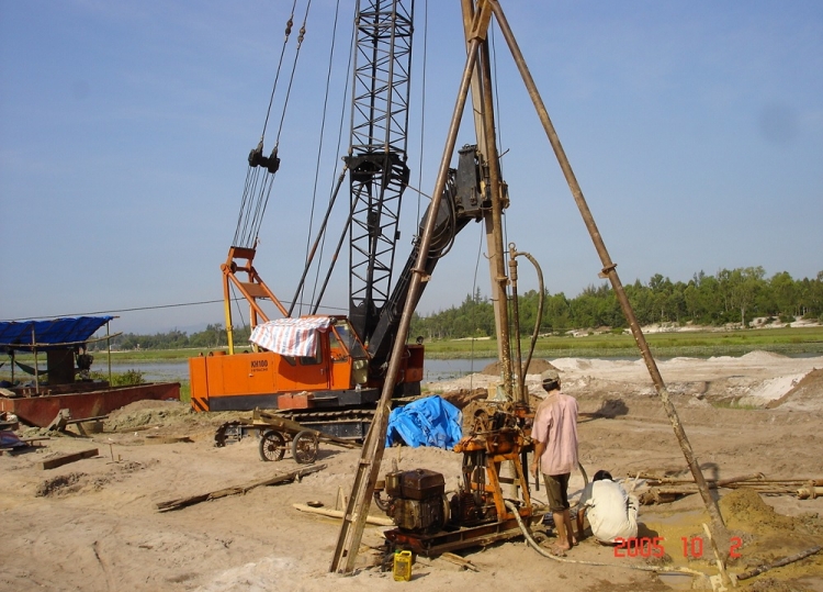 Khoan Khảo Sát Địa Chất: Cầu Tam Thăng - Quảng Nam