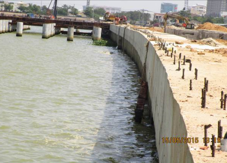 Nâng Cấp Đê Kè Vùng Cửa Sông Hàn (Đoạn Từ Công Ty Sông Thu Đến Đường Dẫn Lên Cầu Nguyễn Văn Trỗi)