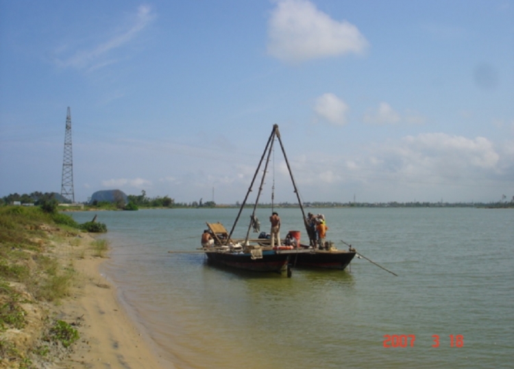 Khoan Khảo Sát Địa Chất: Kè Đường Trần Hưng Đạo Nối Dài