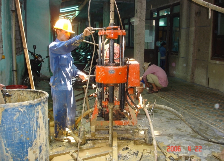 Khoan Khảo Sát Địa Chất: Siêu Thị Co-op Mart Satra - Đà Nẵng